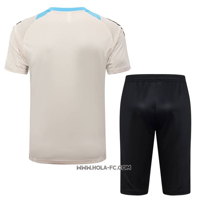 Chandal del Argentina 2024-2025 Manga Corta Amarillo - Pantalon Corto